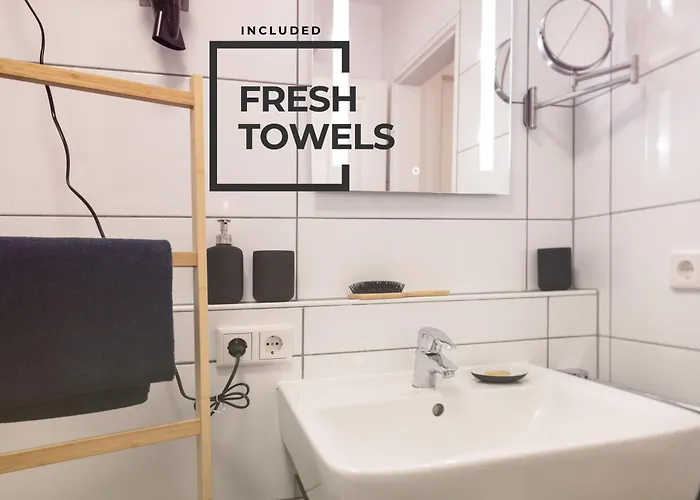 Hochwertig - Ruhig - Parkplatz - 15 Min Zur Messe Apartment *